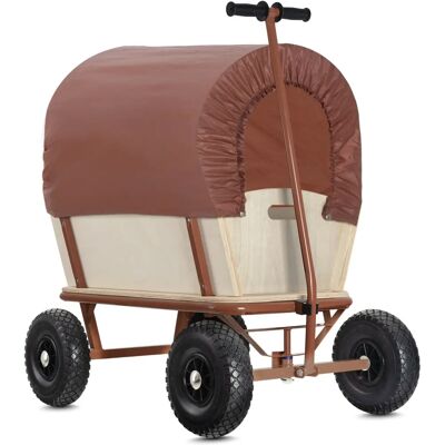 Stagecaptain - GardenCart - Bois - 100 kg - Garden cart - Publicité Stagecaptain - GardenCart - Bois - 100 kg - Garden cart - Publicité