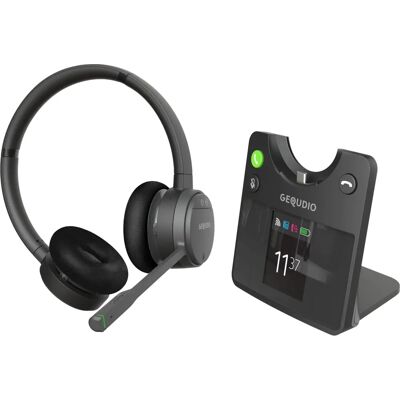 Gequdio GC-4 Casque Double Sans Fil - Casque - Publicité Gequdio GC-4 Casque Double Sans Fil - Casque - Publicité