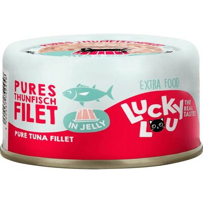 Alimentation humide pour chats Lucky Lou 62458 - Gelée - 12 x 70 g Alimentation humide pour chats Lucky Lou 62458 - Gelée - 12 x 70 g