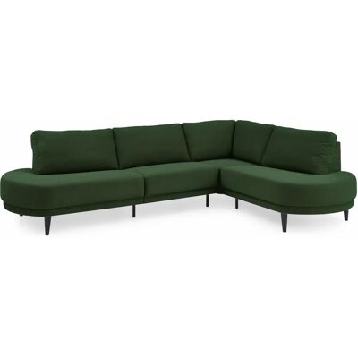 ATLANTIC HOME COLLECTION Ronny L-Form Sofa - Reversibel Grün ATLANTIC HOME COLLECTION Ronny L-Form Sofa - Reversibel Grün
