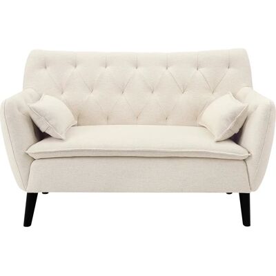 Atlantic Home Collection Janna Beige 2-Sitzer Sofa - Sofa Atlantic Home Collection Janna Beige 2-Sitzer Sofa - Sofa