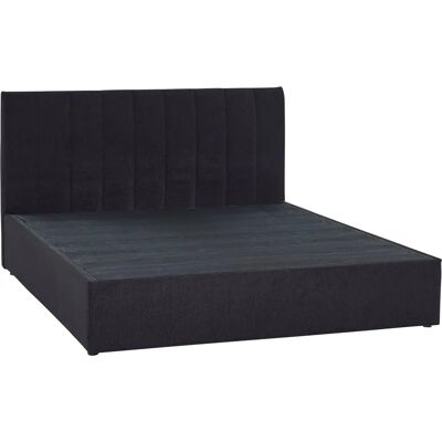 ATLANTIC HOME COLLECTION Alva - Boxspringbett - Schwarz - 120x211cm ATLANTIC HOME COLLECTION Alva - Boxspringbett - Schwarz - 120x211cm