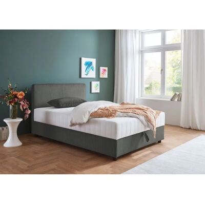 Atlantic Home Collection Corinna Dunkelgraues Boxbett - Bett Atlantic Home Collection Corinna Dunkelgraues Boxbett - Bett