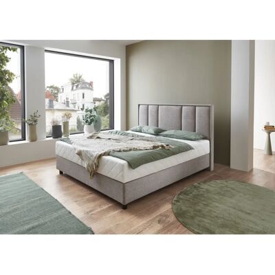 ATLANTIC HOME COLLECTION ARLA - Boxspringbett - 160x200cm - H2 - Taschenfederkern - Beige ATLANTIC HOME COLLECTION ARLA - Boxspringbett - 160x200cm - H2 - Taschenfederkern - Beige