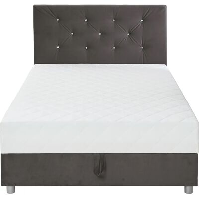 ATLANTIC HOME COLLECTION - CELIA - anthrazit - 140x200 - Boxbett ATLANTIC HOME COLLECTION - CELIA - anthrazit - 140x200 - Boxbett