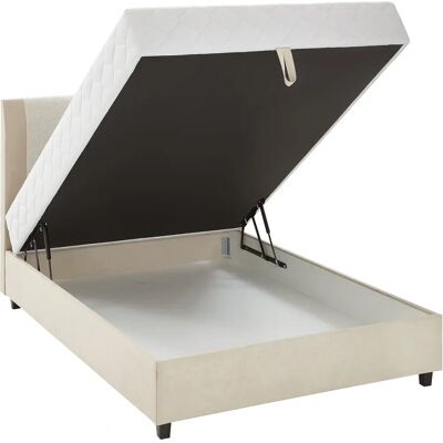 ATLANTIC HOME COLLECTION Borgholm Beige Boxbett - Komplettbett mit Stauraum ATLANTIC HOME COLLECTION Borgholm Beige Boxbett - Komplettbett mit Stauraum