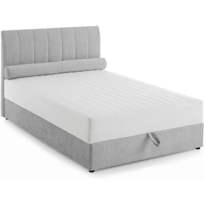 Atlantic Home Collection Alisia Grau Doppelbett - Boxbett Atlantic Home Collection Alisia Grau Doppelbett - Boxbett