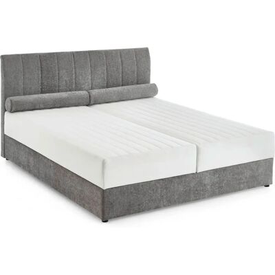 ATLANTIC - ALISIA - dunkelgrau - 160x200 cm - Boxbett ATLANTIC - ALISIA - dunkelgrau - 160x200 cm - Boxbett