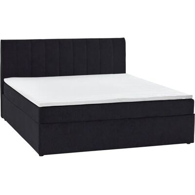 ATLANTIC HOME COLLECTION - Alva - Schwarz - Bett ATLANTIC HOME COLLECTION - Alva - Schwarz - Bett