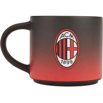 Tazza in Ceramica AC Milan - Unisex - 0,4L - Manico Nero - Logo Ufficiale Tazza in Ceramica AC Milan - Unisex - 0,4L - Manico Nero - Logo Ufficiale