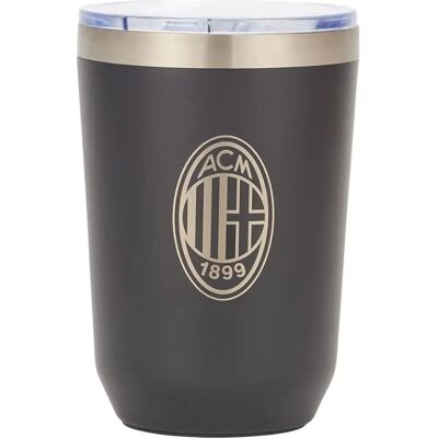 AC Milan Thermo Caffe Nero - 0,38L - Unisex - Schwarz - Sportflasche AC Milan Thermo Caffe Nero - 0,38L - Unisex - Schwarz - Sportflasche