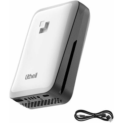 Litheli U20 Universal Silber USB Indoor Outdoor - Akku Litheli U20 Universal Silber USB Indoor Outdoor - Akku