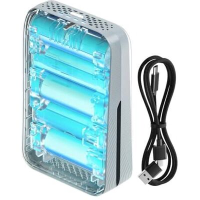 Litheli U20BY09-0U000 Powerbank - Lithium-Ion 4000mAh Grau Litheli U20BY09-0U000 Powerbank - Lithium-Ion 4000mAh Grau