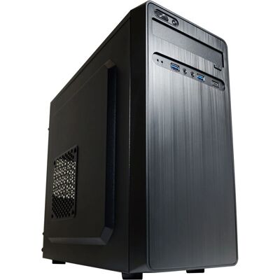 LC-Power LC-2017MB-ON Micro Tower Zwart - Computerbehuizing LC-Power LC-2017MB-ON Micro Tower Zwart - Computerbehuizing