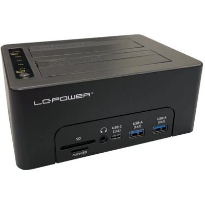 LC-Power LC-DOCK-C-MULTI-HUB - SATA Docking Station USB 3.2 LC-Power LC-DOCK-C-MULTI-HUB - SATA Docking Station USB 3.2