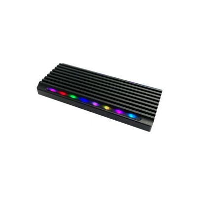 LC-Power LC-M2-C-NVME-4 Gehäuse - Schwarz - Speichergehäuse LC-Power LC-M2-C-NVME-4 Gehäuse - Schwarz - Speichergehäuse