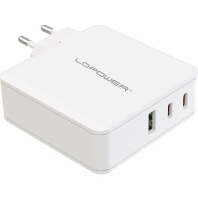 LC-Power LC-GAN-100 Λευκό Γρήγορη Φόρτιση - Συσκευή Κινητού LC-Power LC-GAN-100 Λευκό Γρήγορη Φόρτιση - Συσκευή Κινητού