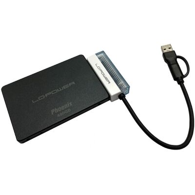LC Power USB-C zu 2,5 Zoll HDD/SSD Adapter - USB 3.2 Gen 1x1 LC Power USB-C zu 2,5 Zoll HDD/SSD Adapter - USB 3.2 Gen 1x1