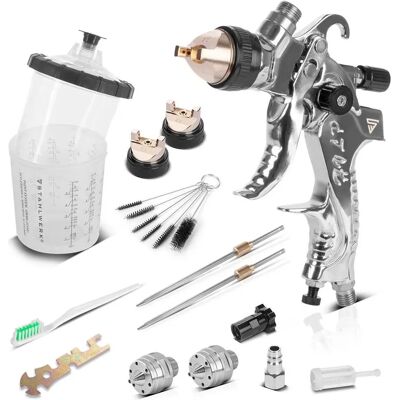 STAHLWERK - SG-250 ST HVLP Spritzpistole - 650 ml STAHLWERK - SG-250 ST HVLP Spritzpistole - 650 ml