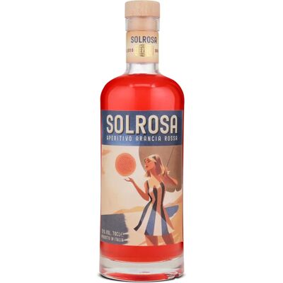 Solrosa Apéritif Orange Sanguine - Italie - Publicité Solrosa Apéritif Orange Sanguine - Italie - Publicité