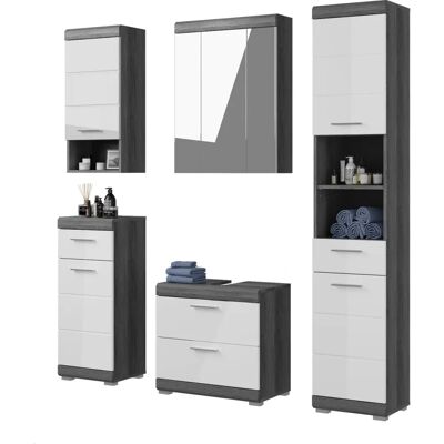 Inn.Furn Shawn 5-teiliges Badezimmer-Set - Badmöbel Inn.Furn Shawn 5-teiliges Badezimmer-Set - Badmöbel