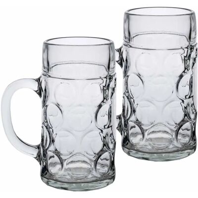 Bormioli Rocco Biergläser Masskrüge geeicht - Beer Mug Bormioli Rocco Biergläser Masskrüge geeicht - Beer Mug