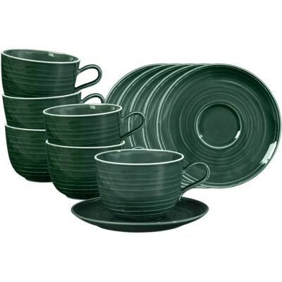 Seltmann Terra Milchkaffeetassen-Set - Porzellan, 400 ml, 6 Stück Seltmann Terra Milchkaffeetassen-Set - Porzellan, 400 ml, 6 Stück