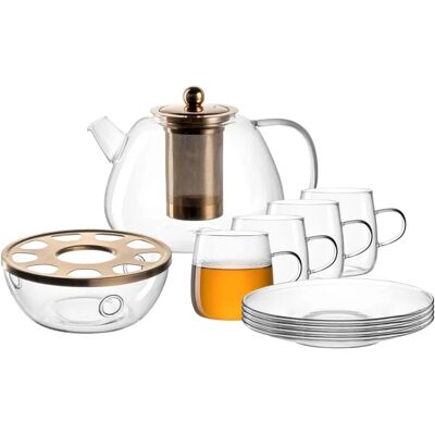 Leonardo - Tè Per Te - 1,5L - 4 Teetassen - Tea Set Leonardo - Tè Per Te - 1,5L - 4 Teetassen - Tea Set