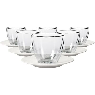 Villeroy & Boch - Rock Café au Lait Set - 250 ml - 12 x - Cup set Villeroy & Boch - Rock Café au Lait Set - 250 ml - 12 x - Cup set