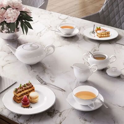 Villeroy & Boch - Anmut Platinum No.1 - Milchkännchen-Set Villeroy & Boch - Anmut Platinum No.1 - Milchkännchen-Set