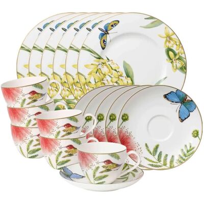 Villeroy & Boch - Amazonia Anmut Kaffeeservice - 18-piece - Geschirrset Villeroy & Boch - Amazonia Anmut Kaffeeservice - 18-piece - Geschirrset