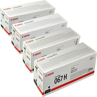 Pack de toner multicolore Canon 067H - Toner Pack de toner multicolore Canon 067H - Toner