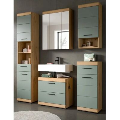 Inn.Furn - Shawn - Grün - 5-piece - Badmöbelset Inn.Furn - Shawn - Grün - 5-piece - Badmöbelset