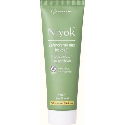 Niyok 3201 Vegane Kokosöl-Zahnpasta - Antiplaque, 75ml Niyok 3201 Vegane Kokosöl-Zahnpasta - Antiplaque, 75ml