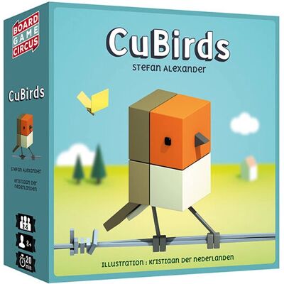 Pegasus BGC36714 - Cubirds, Jeu de cartes, Jeu familial - 16.0 x 16.0 x 5.0 cm Pegasus BGC36714 - Cubirds, Jeu de cartes, Jeu familial - 16.0 x 16.0 x 5.0 cm