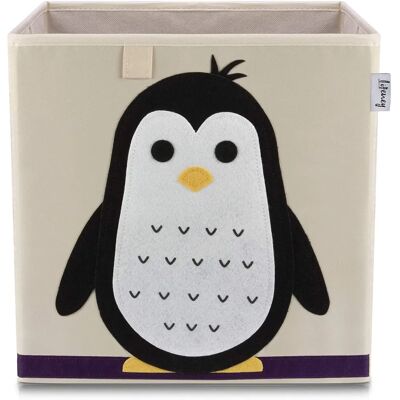 Lifeney Pinguin-Aufbewahrungsbox - Kompatibel mit Ikea Kallax - Langlebig, Faltbar, Für Kinderzimmer Lifeney Pinguin-Aufbewahrungsbox - Kompatibel mit Ikea Kallax - Langlebig, Faltbar, Für Kinderzimmer