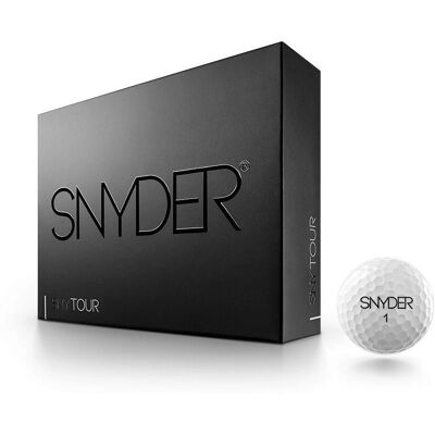 Snyder SNY TOUR Golfbälle - 12 Stück - Weiß Snyder SNY TOUR Golfbälle - 12 Stück - Weiß