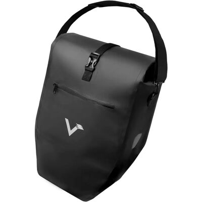 Valkental ValkBasic Sac à Vélo - 28L Noir - Publicité Valkental ValkBasic Sac à Vélo - 28L Noir - Publicité