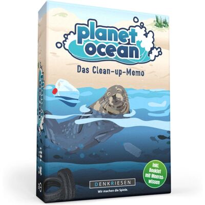Denkriesen Planet Ocean - Das Clean-up-Memo - Reisespiel - weiß Denkriesen Planet Ocean - Das Clean-up-Memo - Reisespiel - weiß