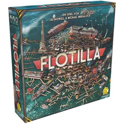 Strohmann Games STR20002 - Flotilla - Gesellschaftsspiel für 3-5 Spieler, ab 14 Jahren Strohmann Games STR20002 - Flotilla - Gesellschaftsspiel für 3-5 Spieler, ab 14 Jahren