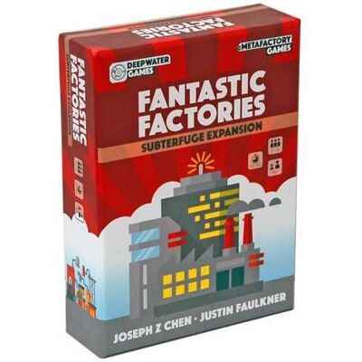 Strohmann Games STR21003 - Subterfuge: Fantastic Factories, ab 12 Jahren (Erweiterung, DE-Ausgabe) Strohmann Games STR21003 - Subterfuge: Fantastic Factories, ab 12 Jahren (Erweiterung, DE-Ausgabe)