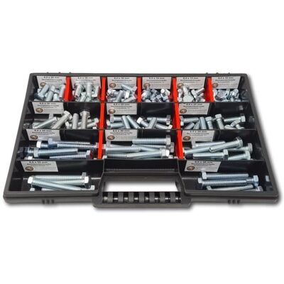 Schraubenbox24 Sechskantschrauben M8 - 130 Stück Schraubenbox24 Sechskantschrauben M8 - 130 Stück
