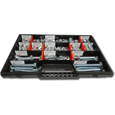 Schraubenbox24 400 Stück Sechskantschrauben Set M8 Schraubenbox24 400 Stück Sechskantschrauben Set M8