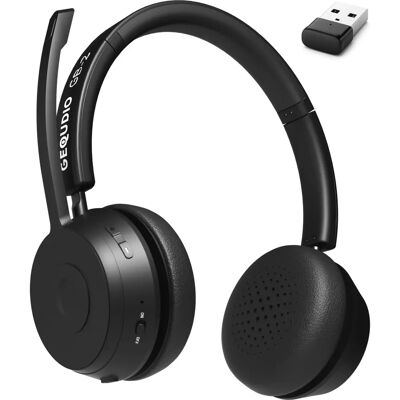 Gequdio GB-2 Kabelloses Bluetooth-Headset - Geräuschunterdrückung, 39h Gequdio GB-2 Kabelloses Bluetooth-Headset - Geräuschunterdrückung, 39h