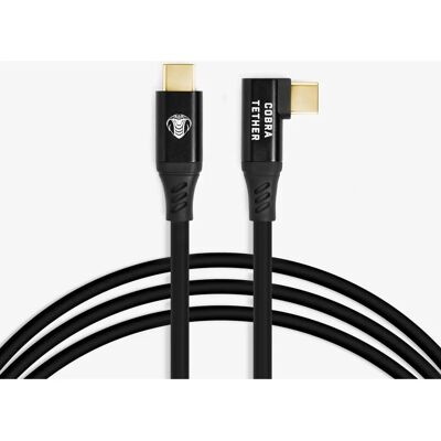 Cobra Tether USB-C Kabel 10m - Schwarz - USB 3.2 Cobra Tether USB-C Kabel 10m - Schwarz - USB 3.2