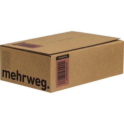 ratioform terra Mehrweg-Automatikkarton - reuse.me System - 294x194x90 mm - 20 Stk ratioform terra Mehrweg-Automatikkarton - reuse.me System - 294x194x90 mm - 20 Stk