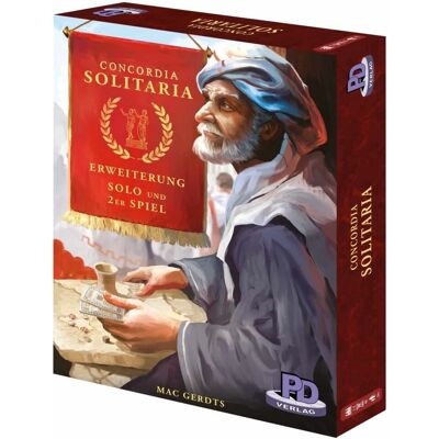 Asmodée PDVD1018 - Concordia Solitaria, Board Game, for 1-2 Players, 14+ Asmodée PDVD1018 - Concordia Solitaria, Board Game, for 1-2 Players, 14+