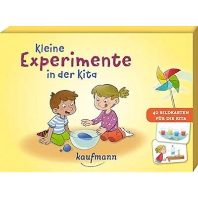 Kaufmann Kleine Experimente in der Kita - Bildkartenset Kaufmann Kleine Experimente in der Kita - Bildkartenset