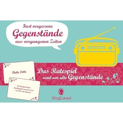 Singliesel GmbH Oggetti Dimenticati Grande Quiz Per Anziani Singliesel GmbH Oggetti Dimenticati Grande Quiz Per Anziani