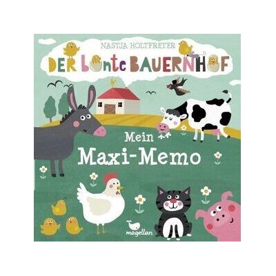 Magellan Verlag Der bunte Bauernhof - Jeu de mémoire - Publicité Magellan Verlag Der bunte Bauernhof - Jeu de mémoire - Publicité